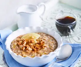 Apple and Pear Hot Cereal