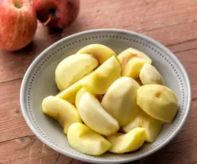 Gotowanie na parze jabłek (200-400 g)