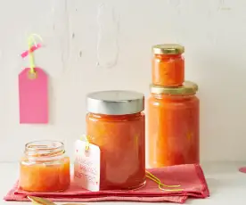 Rebarborovo meruňkový džem