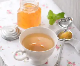 Honey citron tea