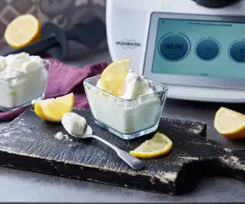 Crème fouettée au citron