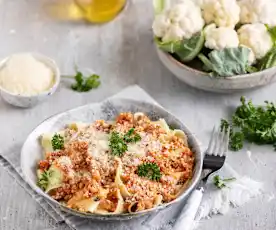 Bolognese z kalafiorem