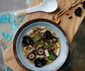 Pork and Mushroom Broth
