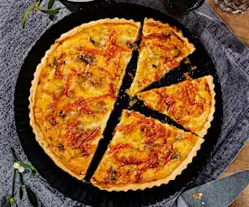 Käse-Zwiebel-Tarte