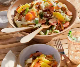 Möhren-Fenchel-Salat