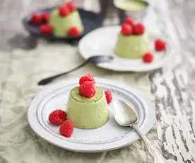 Panacota de matcha