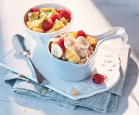 Wärmende Kokos-Porridge-Bowl