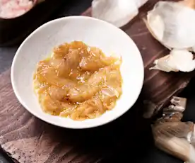 Cebolla caramelizada (100 g) en octavos