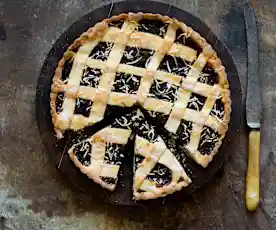 Włoska tarta z dżemem