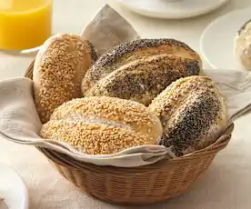 Langsemmerl mit Mohn und Sesam (Übernachtgare)