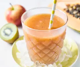 Papaya-Kiwi-Smoothie