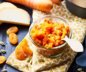 Chutney de carotte, abricot sec et cardamome