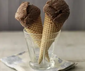 Csokoládés fagylalt
