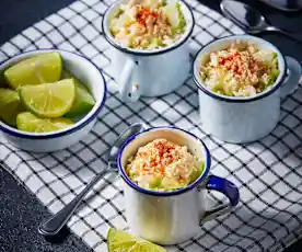 Esquites de chayote