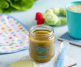 Purée z marchewki, ziemniaka i sałaty (od 6. miesiąca życia)