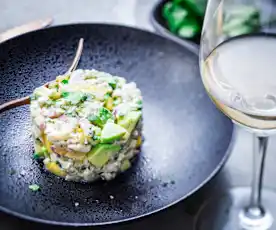 Tartare de daurade à la vanille