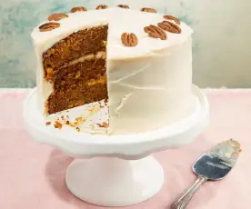 Apricot and Caramel Carrot Cake