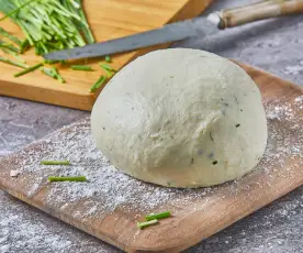 Sour Cream and Chives Pizza Dough
