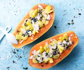 Papaya bowl