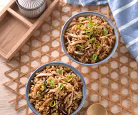 麻油素飯