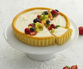 Crostata morbida allo yogurt e frutta