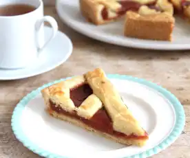 Tarta z marmoladą pigwową