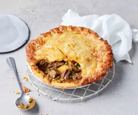 Ruvani Govender's Gourmet beef and potato curry pie