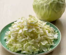 Grated Cabbage