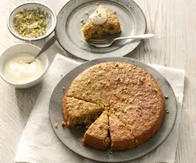 Persischer Möhren-Kokosnuss-Kuchen
