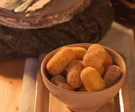 Crocchette di patate e speck