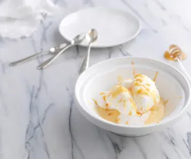 Farófias com caramelo