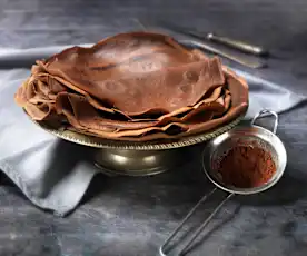 Crêpes al cacao