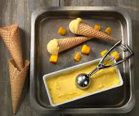 Gelato al mango