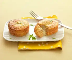 Moelleux au jambon, coeur à la moutarde à l'ancienne