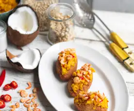 Beignets de farine de haricots au lait de coco (acarajés)