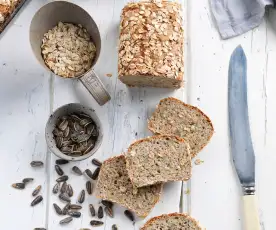 Pão de espelta e trigo sarraceno
