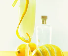 檸檬香檳雪泥