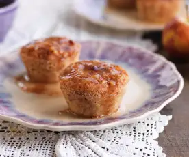 Muffins pomme-citron à la vapeur