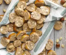 Špaldové cantuccini (bez cukru)