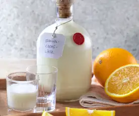 Krémový pomerančový likér