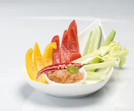 Salsa s chilli a ananasem