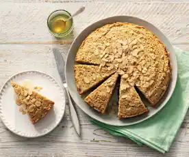Almond Honey Semolina Cake