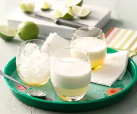 Pisco lime sour
