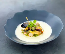 Royale de moules marinières au muscadet - Eric Guérin