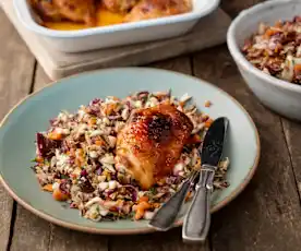 Sweet Chilli Chicken with Slaw
