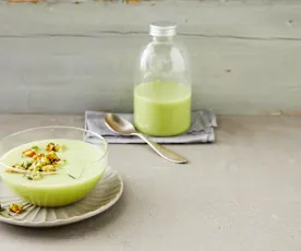 Gurken-Melonen-Suppe