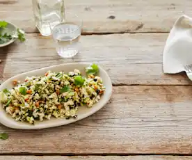 Blumenkohl-Zucchini-Salat