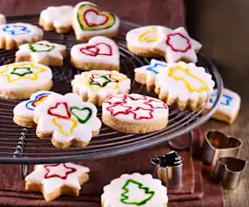 Fondant-Stempel-Plätzchen
