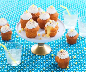 Cupcakes façon tarte au citron meringuée