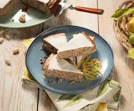 Zitronen-Mohn-Kuchen (glutenfrei)